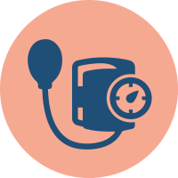 High blood pressure icon
